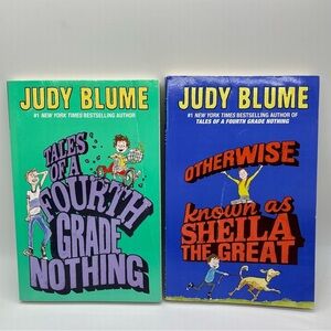 Judy Blume Book Lot Of 2, Fudge Series, 2016 Paperback